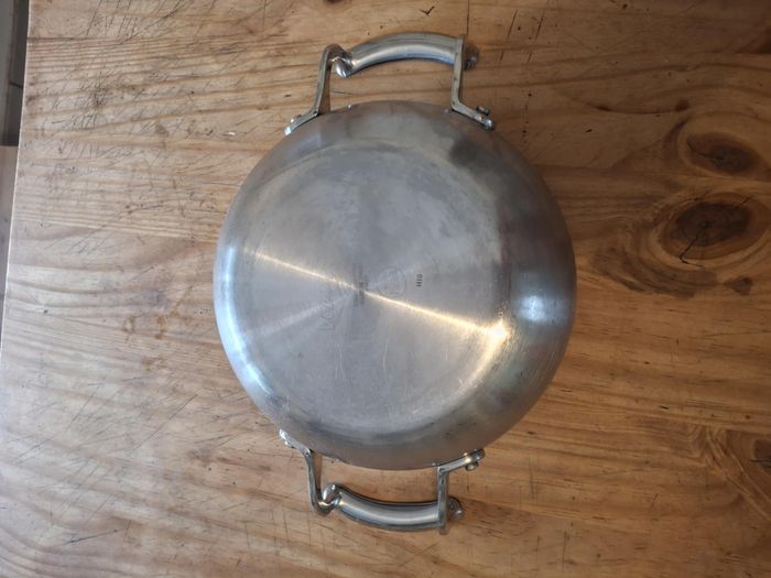 Poêle professionnelle en inox Vollrath Miramar 20cm très bon état - photo numéro 5