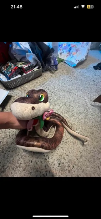 Peluche serpent