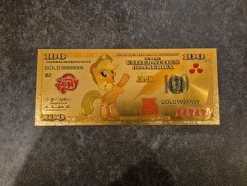 Billet OR à collectionner My Little Pony