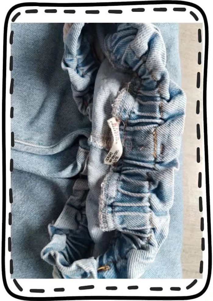 Jean Taille Haute Fille - photo numéro 6