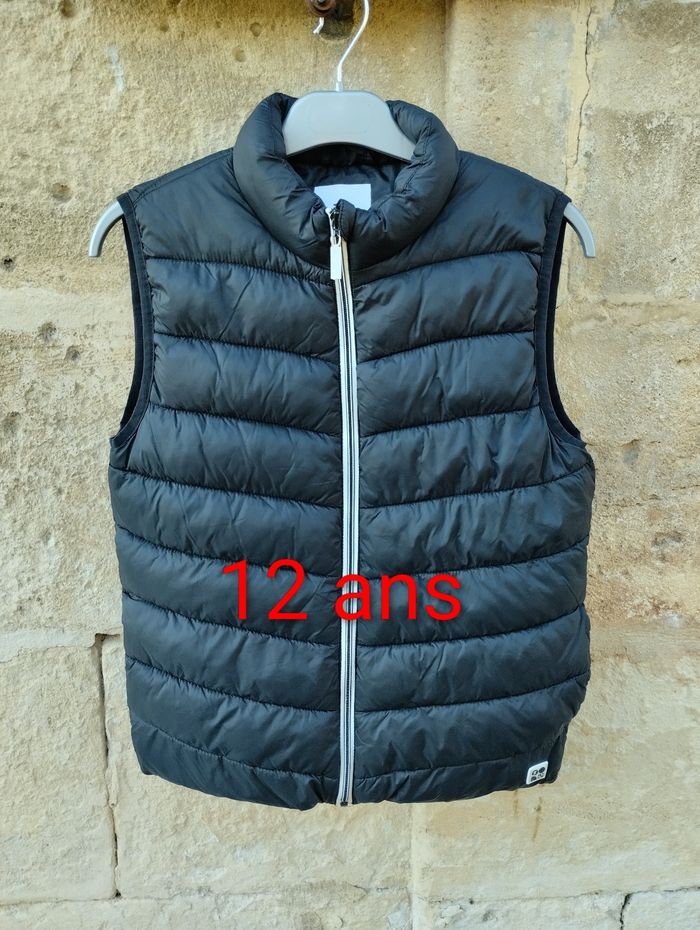 Doudoune sans manche 12 ans