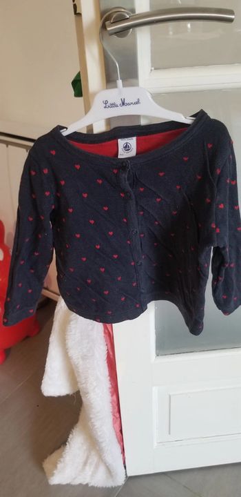 Gilet petit bateau 3 ans