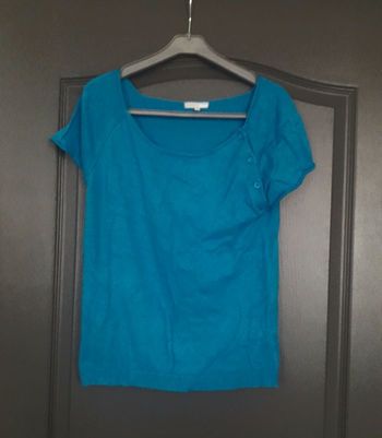 Haut MC bleu 38/M - Etam