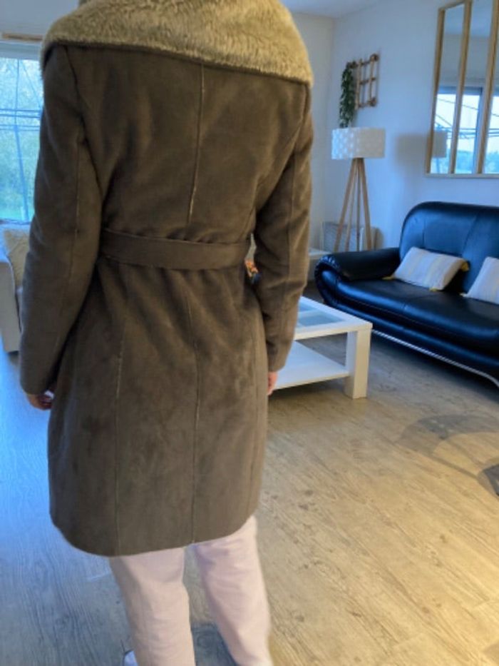 Manteau couleur beige/marron