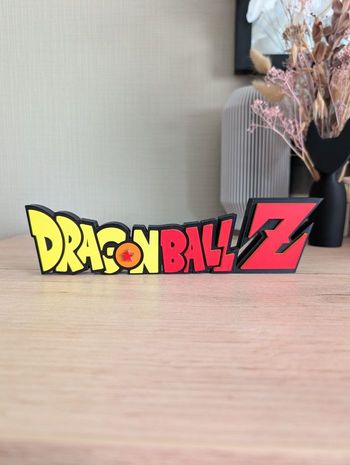 Dragon ball Z logo décoratif 23cm Excellent état 