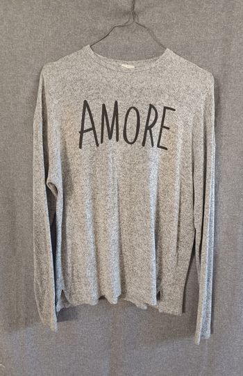 Tee-Shirt Enfant Fille - Doux Gris - (Taille 13/14 ans) - (Zara Kid)