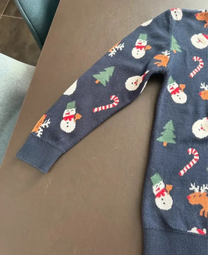 Pull de Noël garçon 8 ans Vertbaudet - photo numéro 4