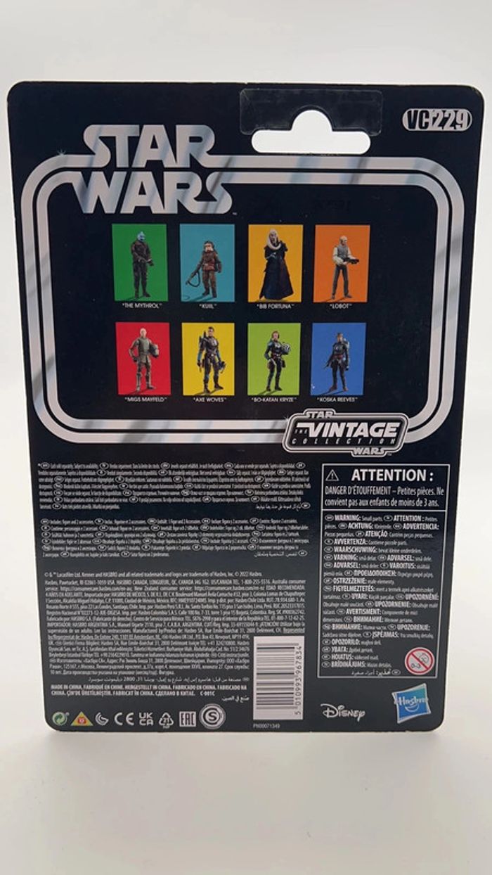 Kenner Star Wars The Mandalorian Migs Mayfeld  3.75" Figure Bill Burr - photo numéro 5