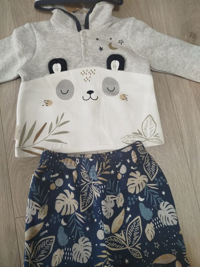 🦎 ensemble petit béguin 12 mois 80 cm neuf 🦎 - photo numéro 3