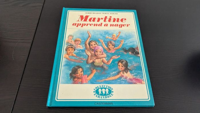 Martine apprend à nager édition vintage de 1975