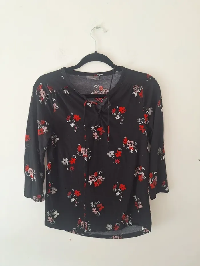 Blouse fleurie