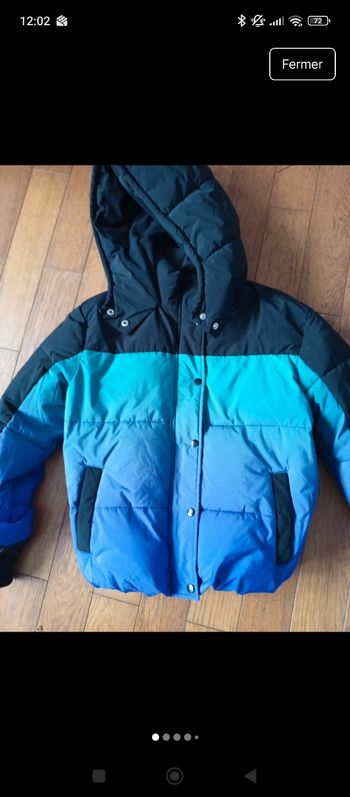 Doudoune courte 16 ans 