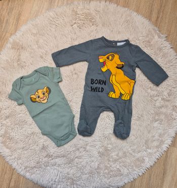 Lot body pyjama 1 mois