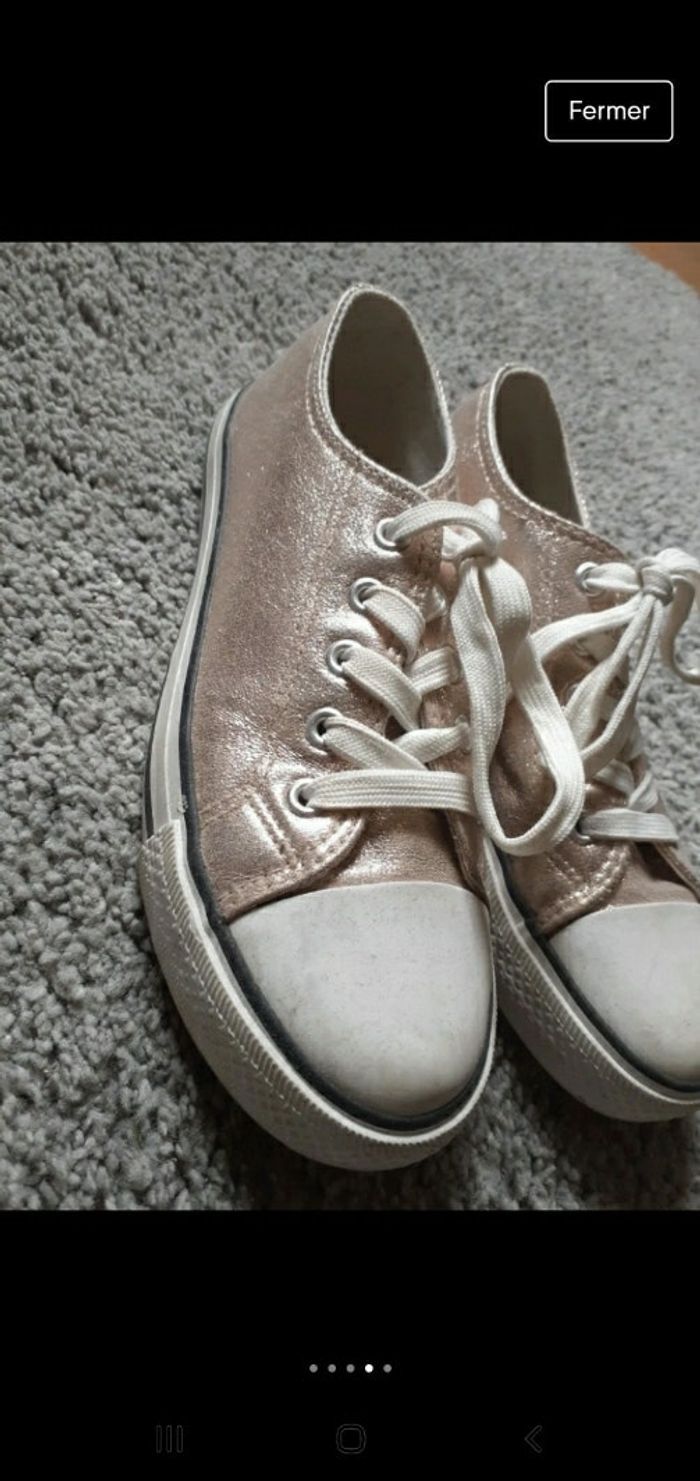 Basket toile brillant 🦄 - photo numéro 5