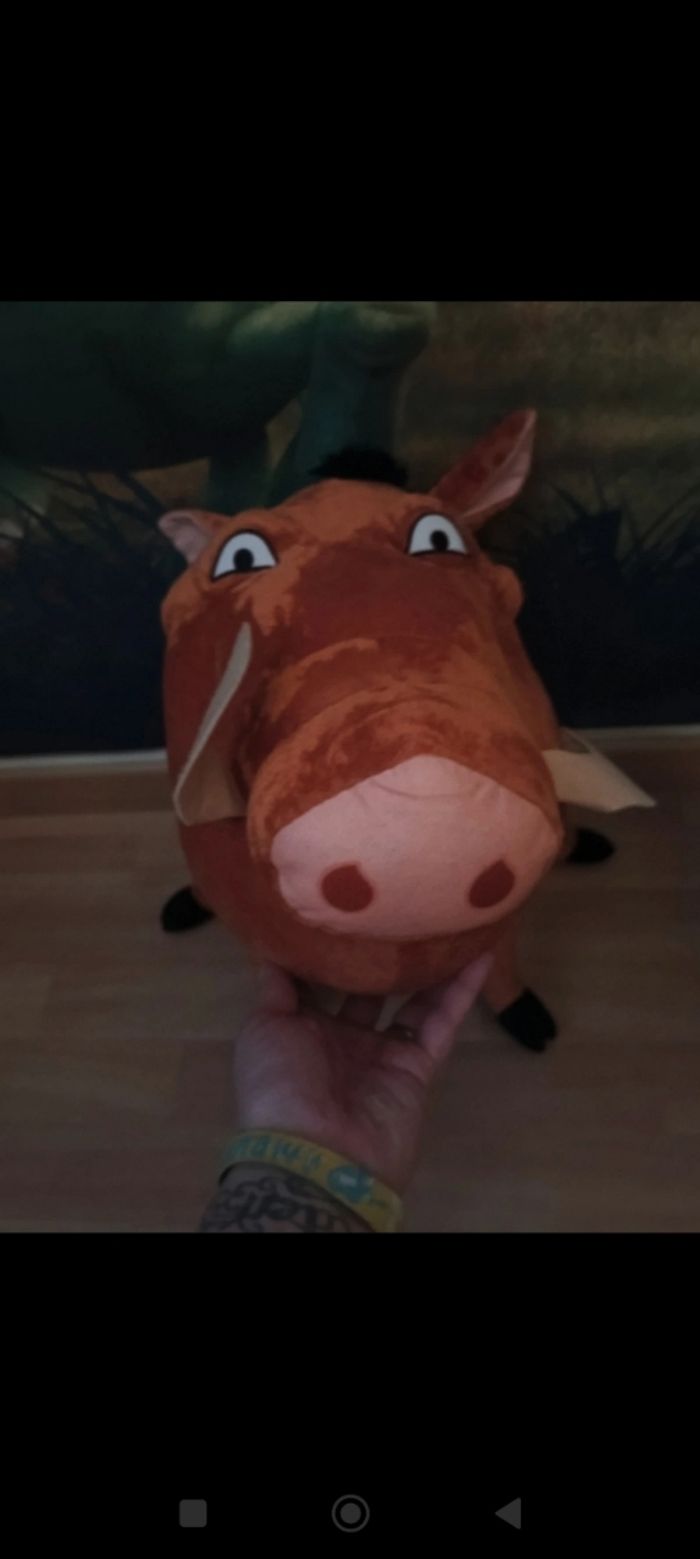 Grosse peluche Pumba - photo numéro 3