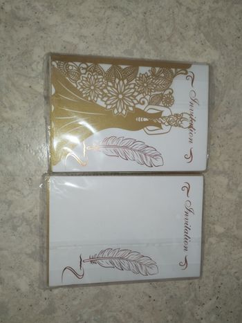 Carte invitation mariage 