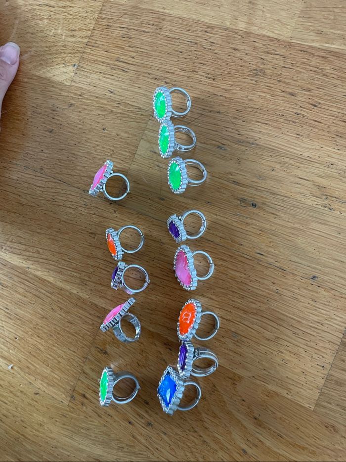 Lot bague princesse - photo numéro 2