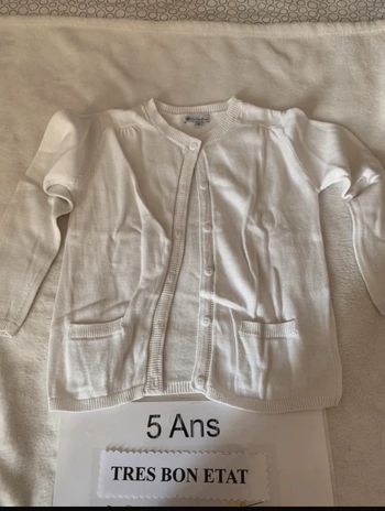Gilet à boutons
