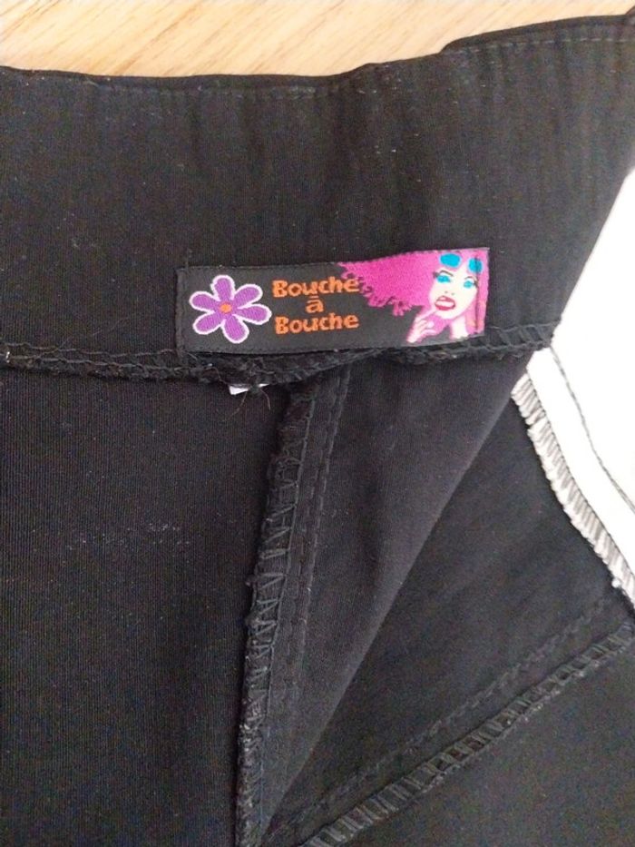 robe noire/beige - photo numéro 4