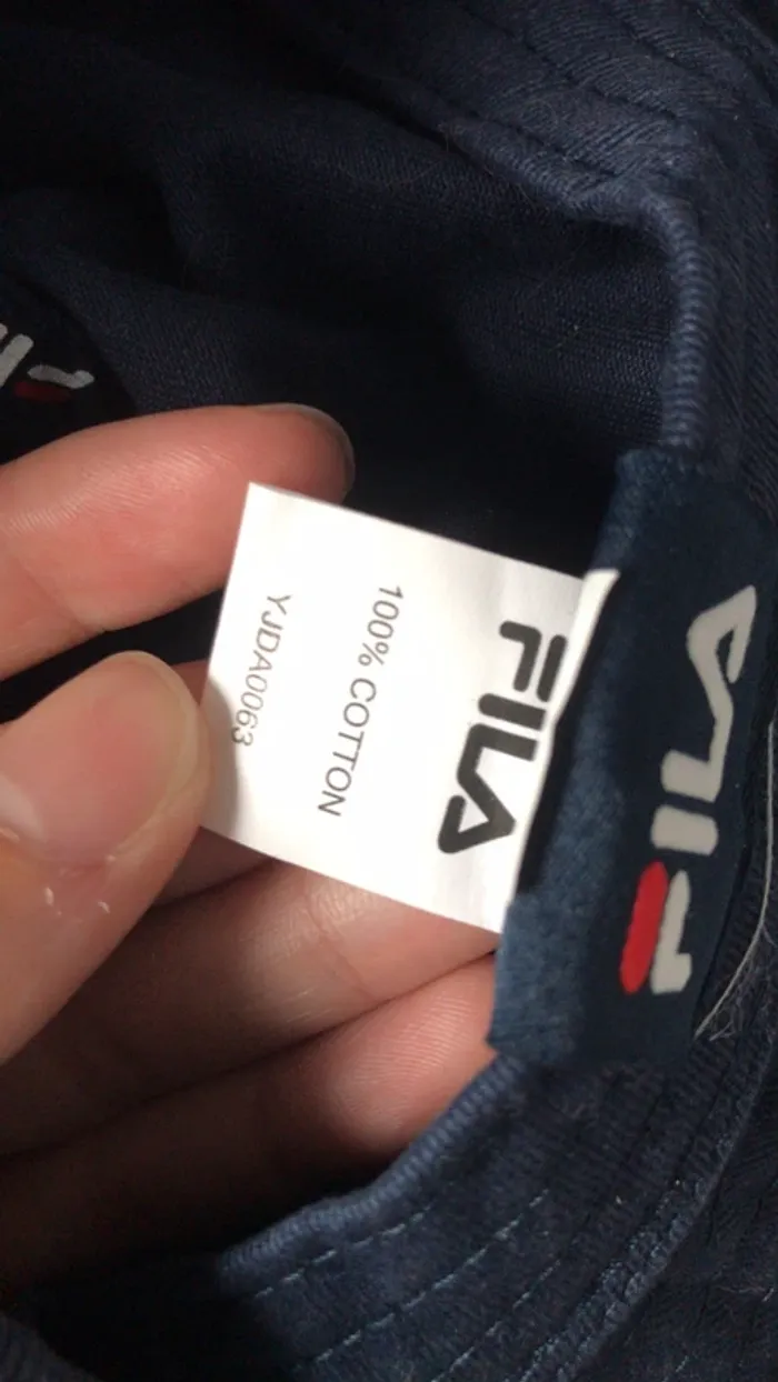 Bob fila, marine et blanc, chapeau pour été - photo numéro 5