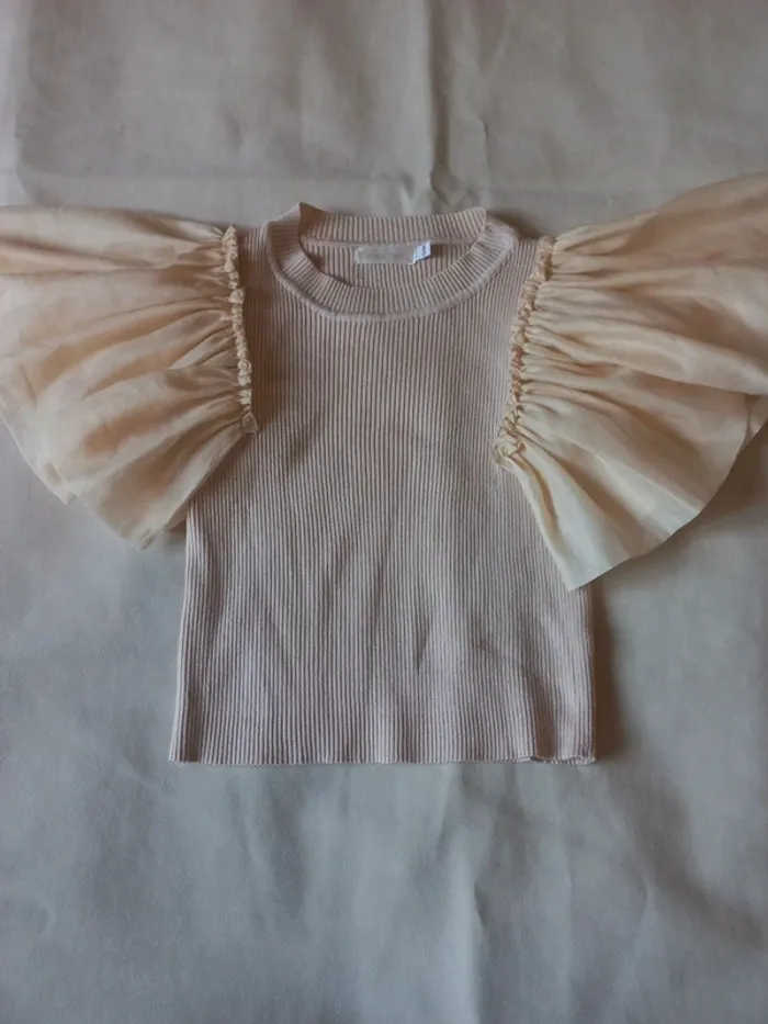 Pull d'été flamant rose