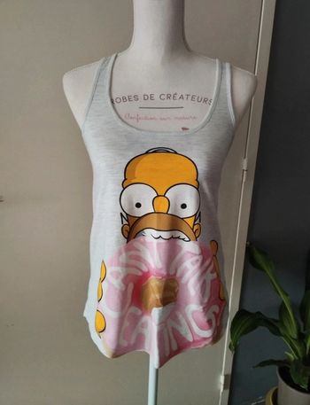Débardeur The Simpsons taille XS