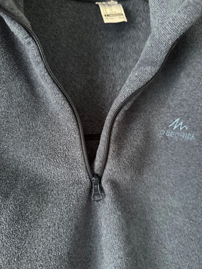 đ pull chaud homme - quechua bleu - taille M - trĂšs bon etat - photo numĂ©ro 3