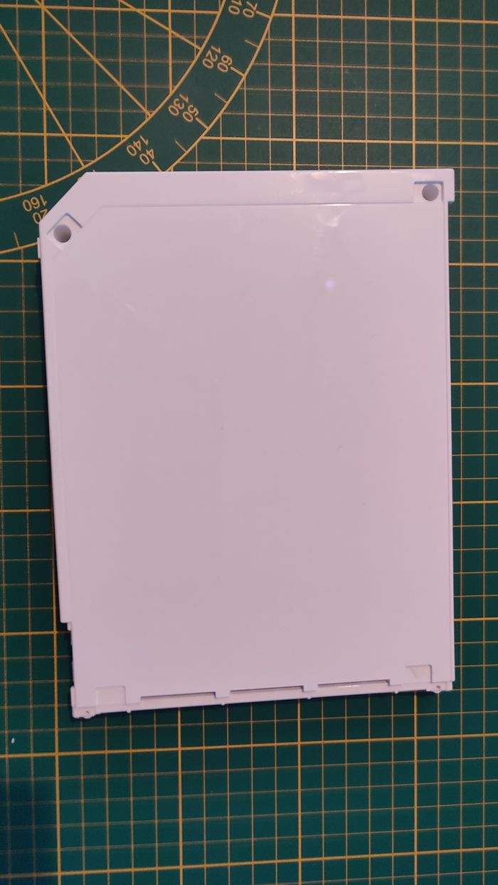 Plasturgie coque supérieure blanche pièce détachée console de jeux Nintendo Wii RVL-001 EUR #D58