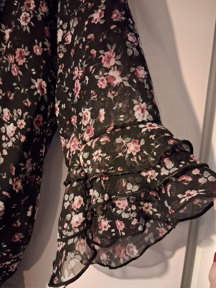 Tunique à fleurs doublée - photo numéro 3