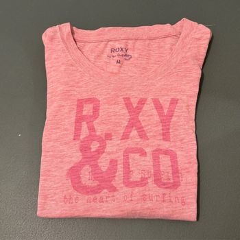 TEE shirt roxy manche courte rose