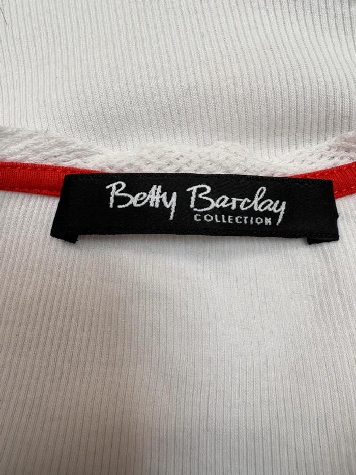 Tee-shirt Betty Barclay | Blanc | Taille 38 - photo numéro 3