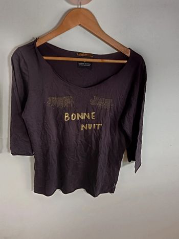 C17 blouse noir Maison scotch 44