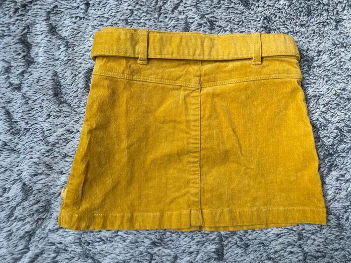 Jupe en velours jaune - taille 3 ans (taille grand) - photo numéro 3