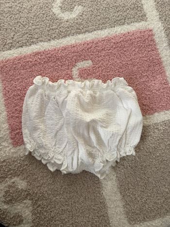 Short blanc okaidi 6M