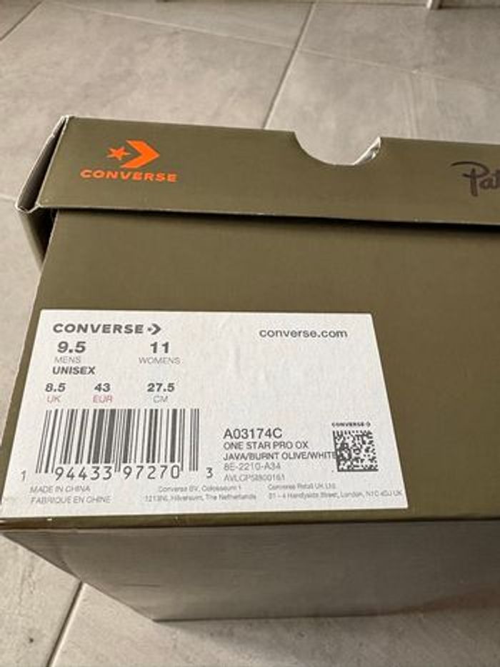 Converse One Star Pro Patta Trèfles à 4 feuilles - photo numéro 3