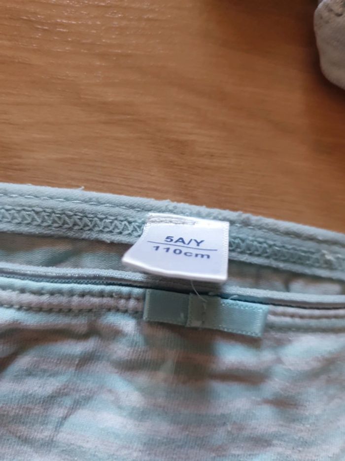 lot 3 sous vêtements okaidi 5 ans bleu - photo numéro 2
