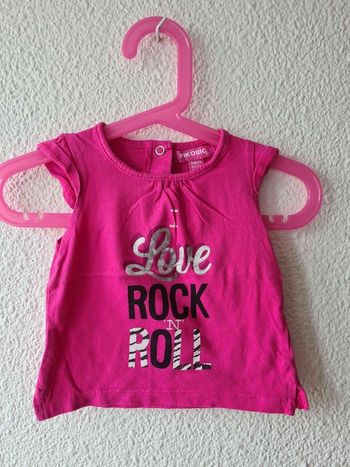 tee-shirt rose pik ouic