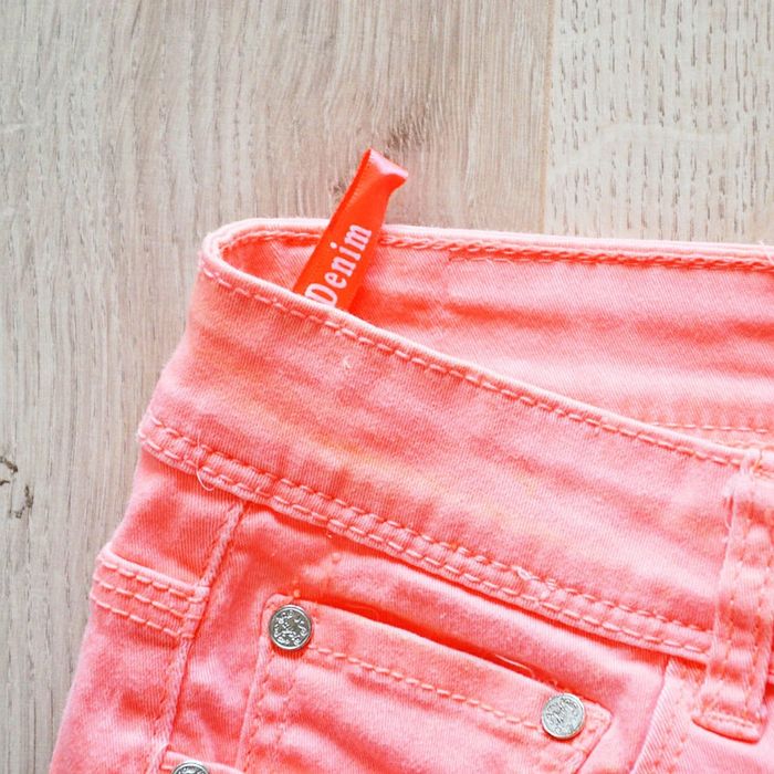 Daysie Denim Mini Short Jeans Rose Passion Femme Vintage Exclusive Collection (Taille 42) - photo numéro 7