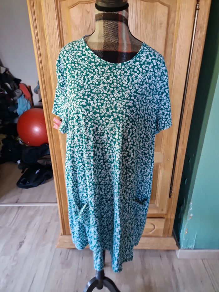 Tunique robe seasalt taille 46 viscose de bambou coton - photo numéro 2