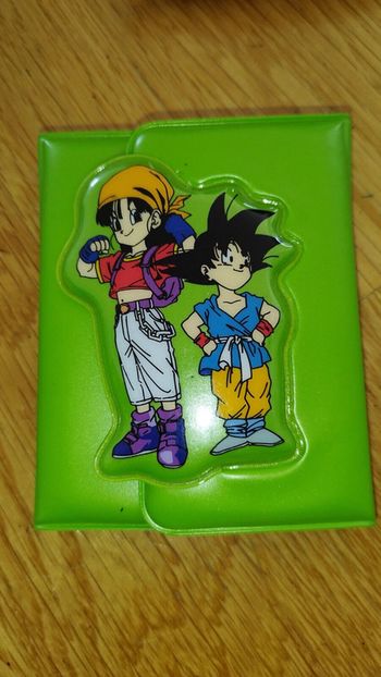 Dragon Ball GT porte feuille Goku Pan BS sta 1996 rare DBZ Wallet ab