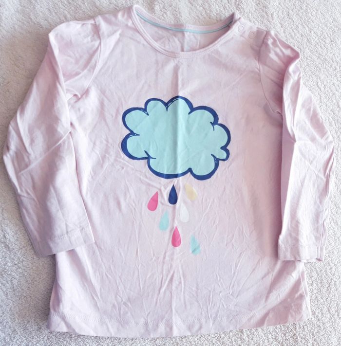 Haut de pyjama fille 12-24 mois, 86-92 / Lupilu