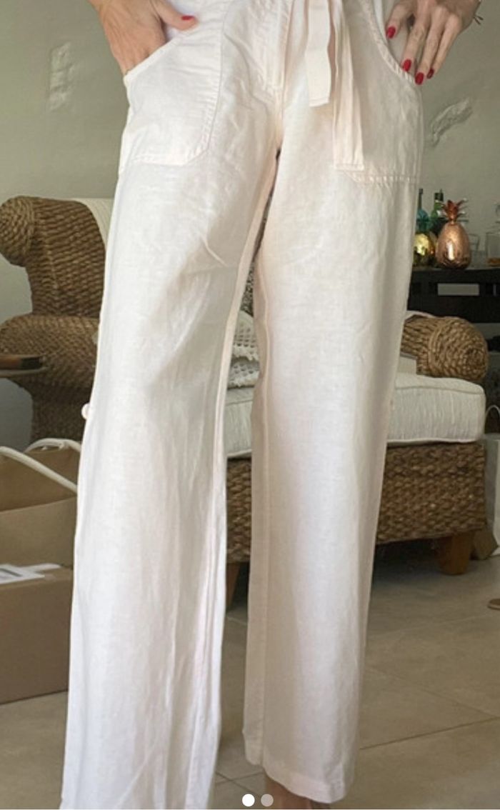 Pantalon rose pale