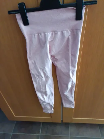Legging fille rose