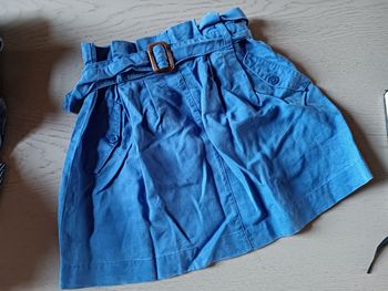 Jupe bleu électrique 