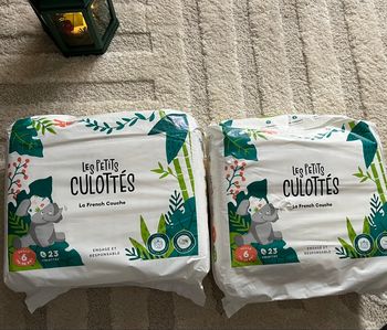 Les petits culottés : lot de 2 paquets taille 6