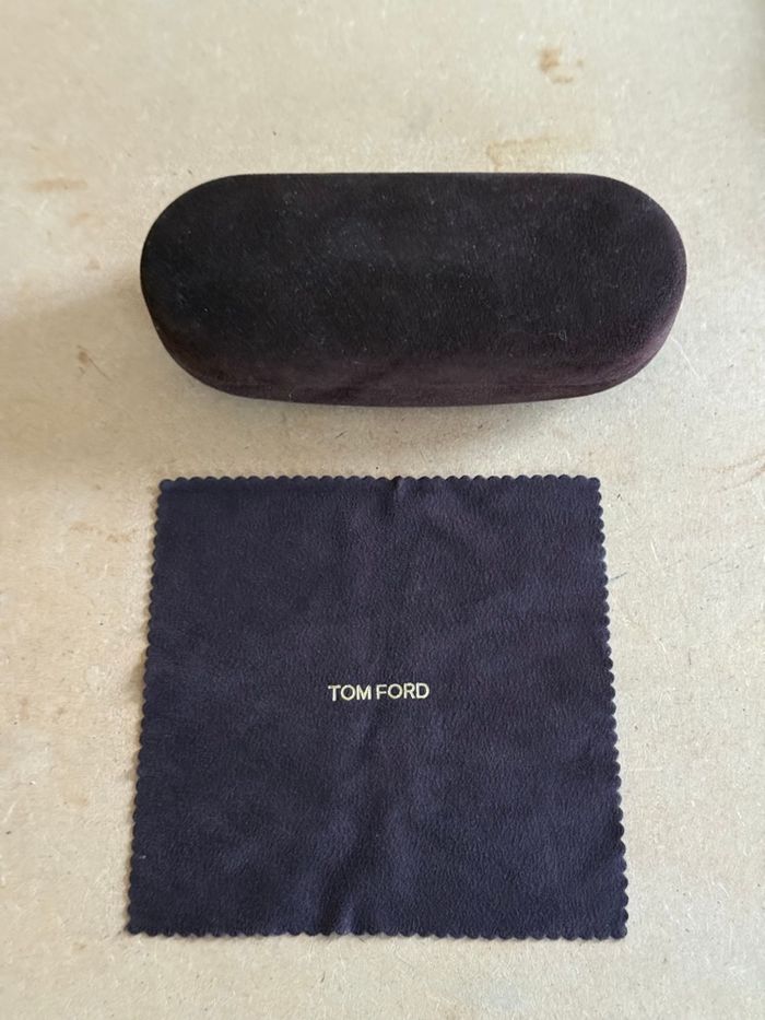 Étui à lunettes Tom Ford marron unisexe - photo numéro 4