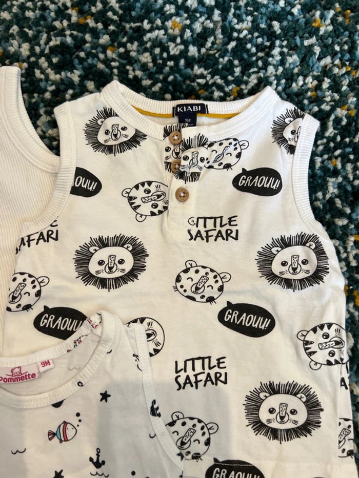 Lot débardeurs 9 mois - photo numéro 3