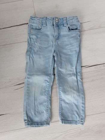 Vêtement bébé fille pantalon jean Vert Baudet 2 ans