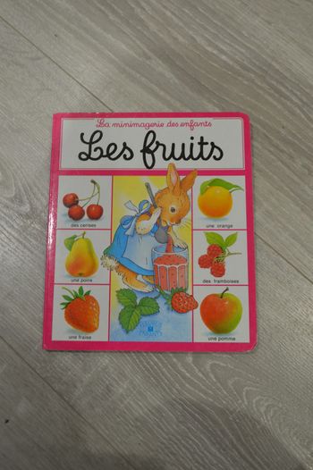 Livre les fruits pages cartonnées