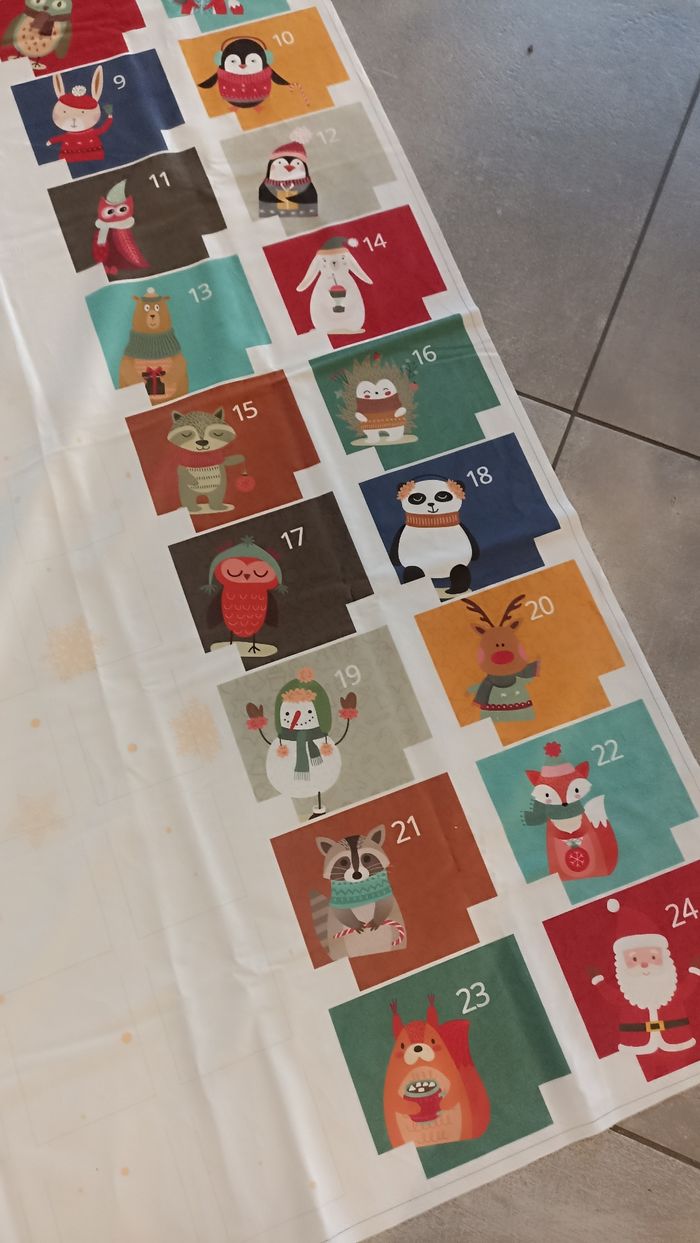 Calendrier de l'avant a coudre - photo numéro 3